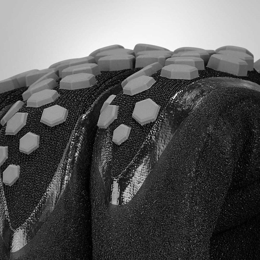 Detailed image e.s. Nitrile gloves VibraSafe black