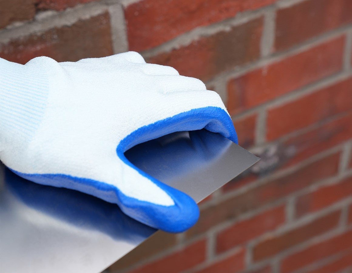 Additional image 1 e.s. Nitrile gloves evertouch cut blue/lightblue-melange