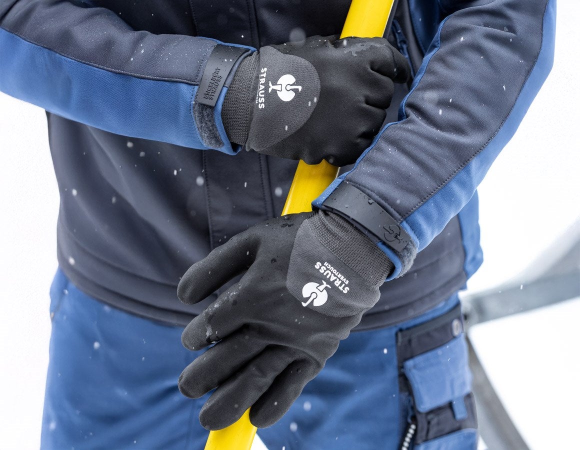 Additional image 4 e.s. Nitrile foam gloves evertouch winter black/grey