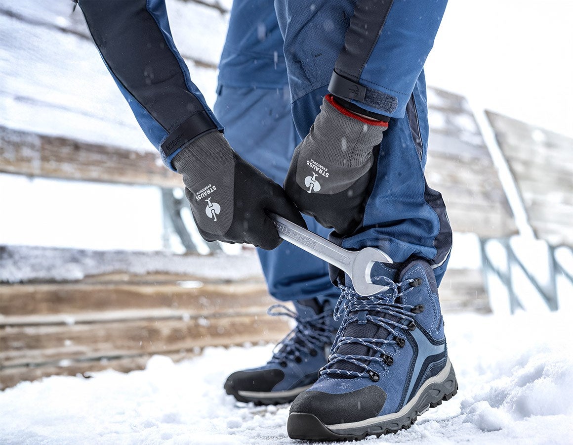 Additional image 5 e.s. Nitrile foam gloves evertouch winter black/grey