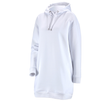 Primary image e.s. Oversize hoody sweatshirt poly cotton, ladies white