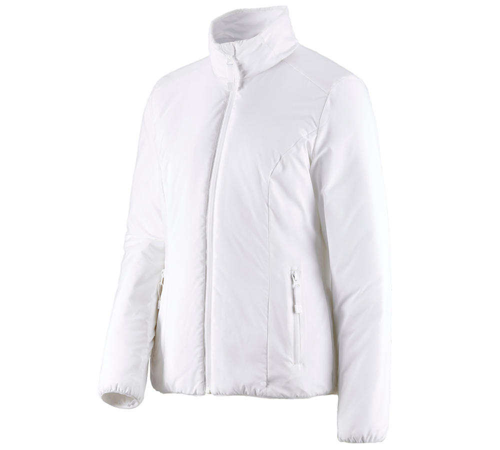 Primary image e.s. Padded jacket CI, ladies' white