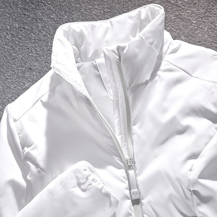 Detailed image e.s. Padded jacket CI, ladies' white