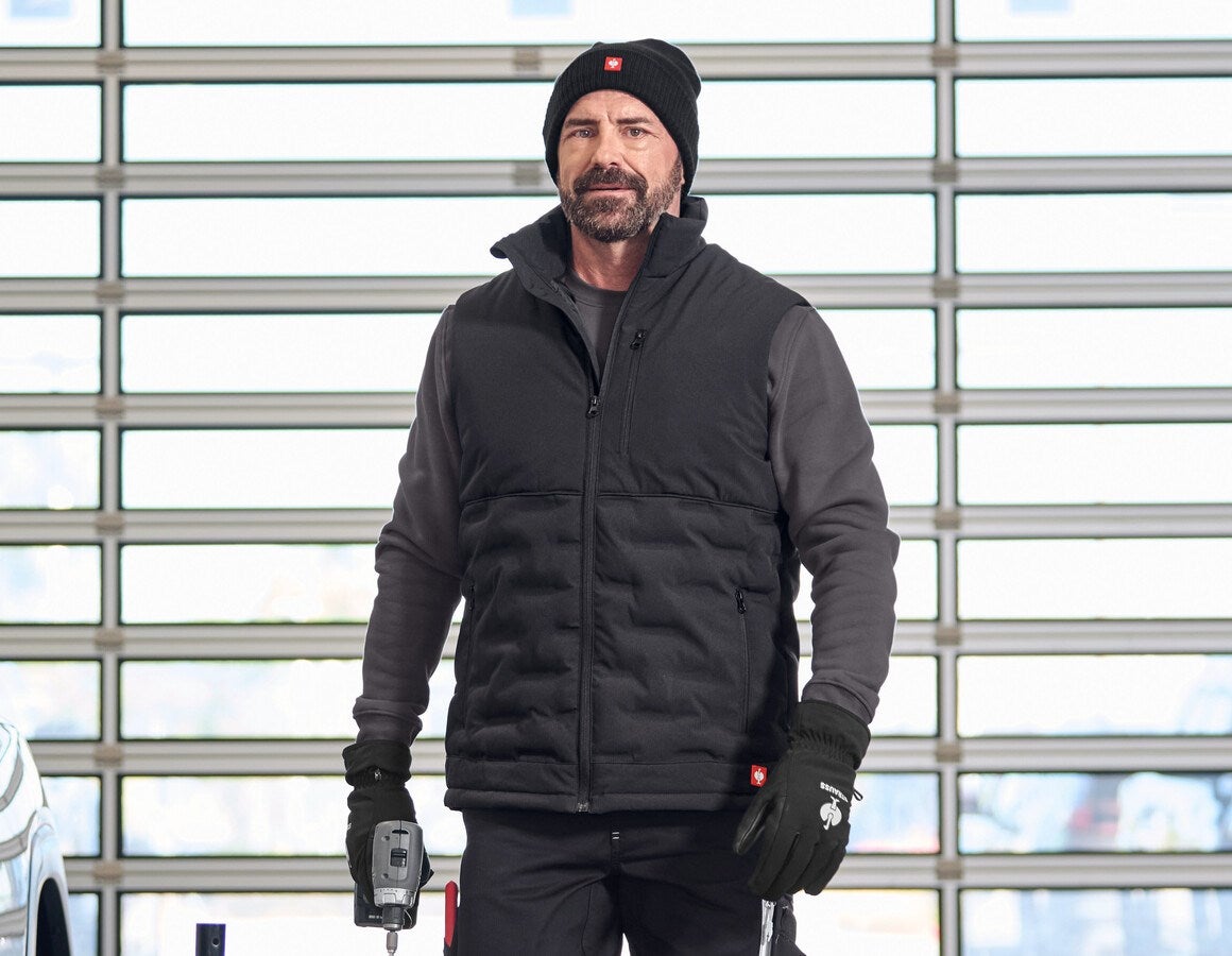 Additional image 3 e.s. Padded bodywarmer black
