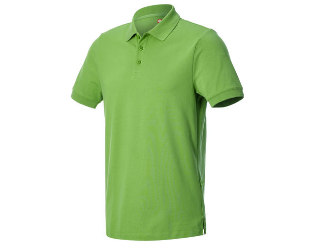 Primary image e.s. Pique-Polo cotton stretch seagreen