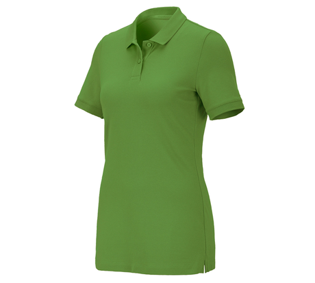 Primary image e.s. Pique-Polo cotton stretch, ladies' seagreen