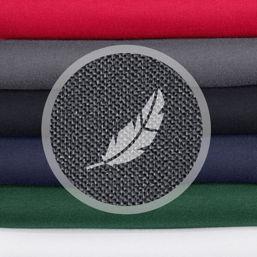 Detailed image e.s. Piqué-T-shirt cotton light white