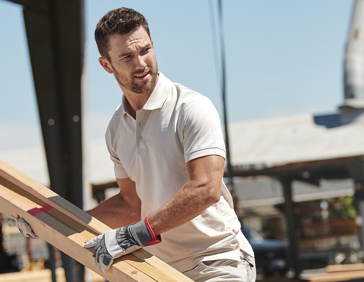 Main action image e.s. Polo shirt cotton plaster