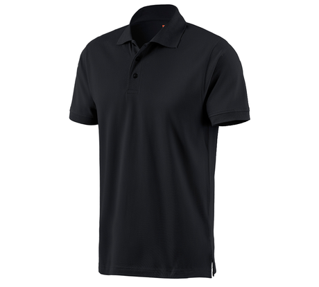 Primary image e.s. Polo shirt cotton black