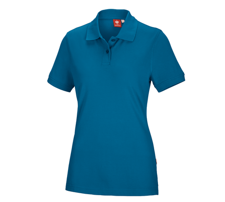 Primary image e.s. Polo shirt cotton, ladies' atoll