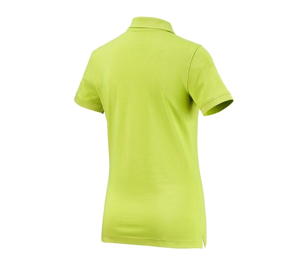 Secondary image e.s. Polo shirt cotton, ladies' maygreen