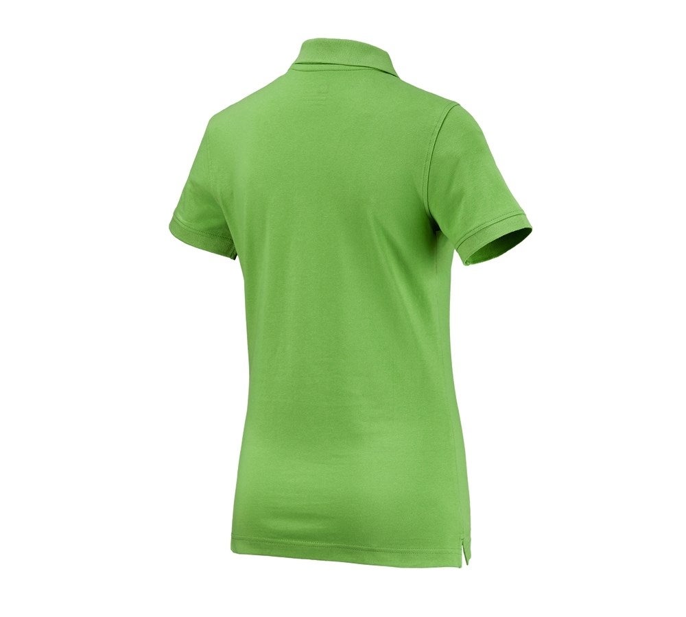 Secondary image e.s. Polo shirt cotton, ladies' seagreen