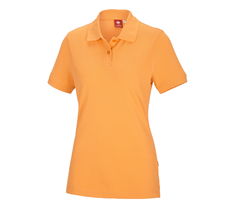 Primary image e.s. Polo shirt cotton, ladies' lightorange