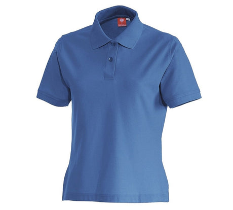 Primary image e.s. Polo shirt cotton, ladies' cobalt