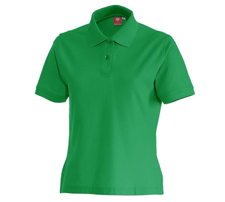 Primary image e.s. Polo shirt cotton, ladies' grassgreen