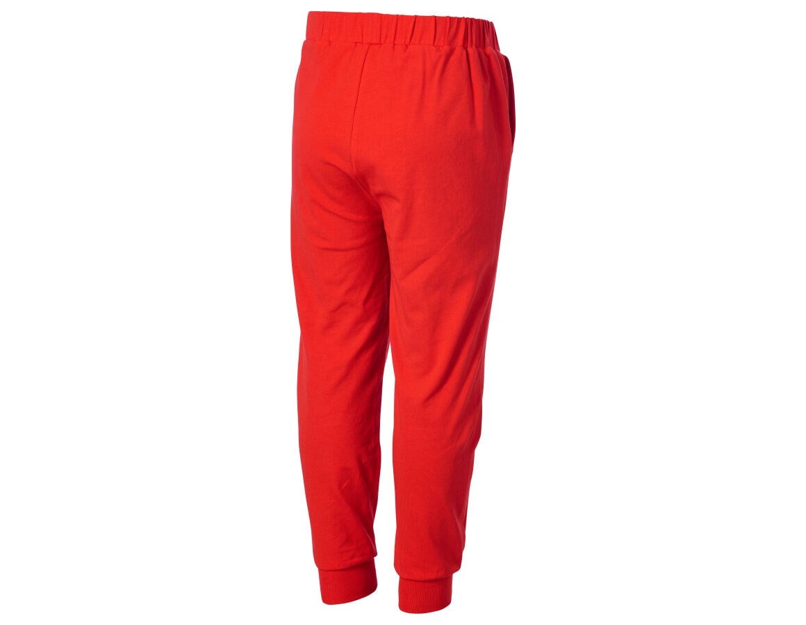 Secondary image e.s. Pyjama trousers cotton stretch, children’s straussred