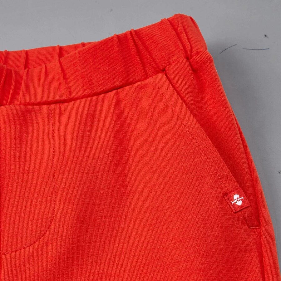 Detailed image e.s. Pyjama trousers cotton stretch, children’s straussred