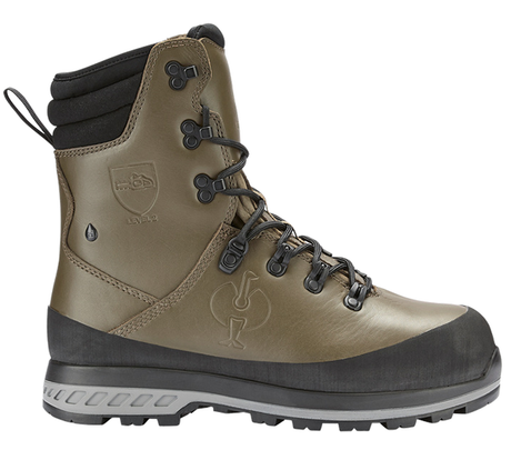 Primary image e.s. S2 Forestry safety boots Triton mudgreen