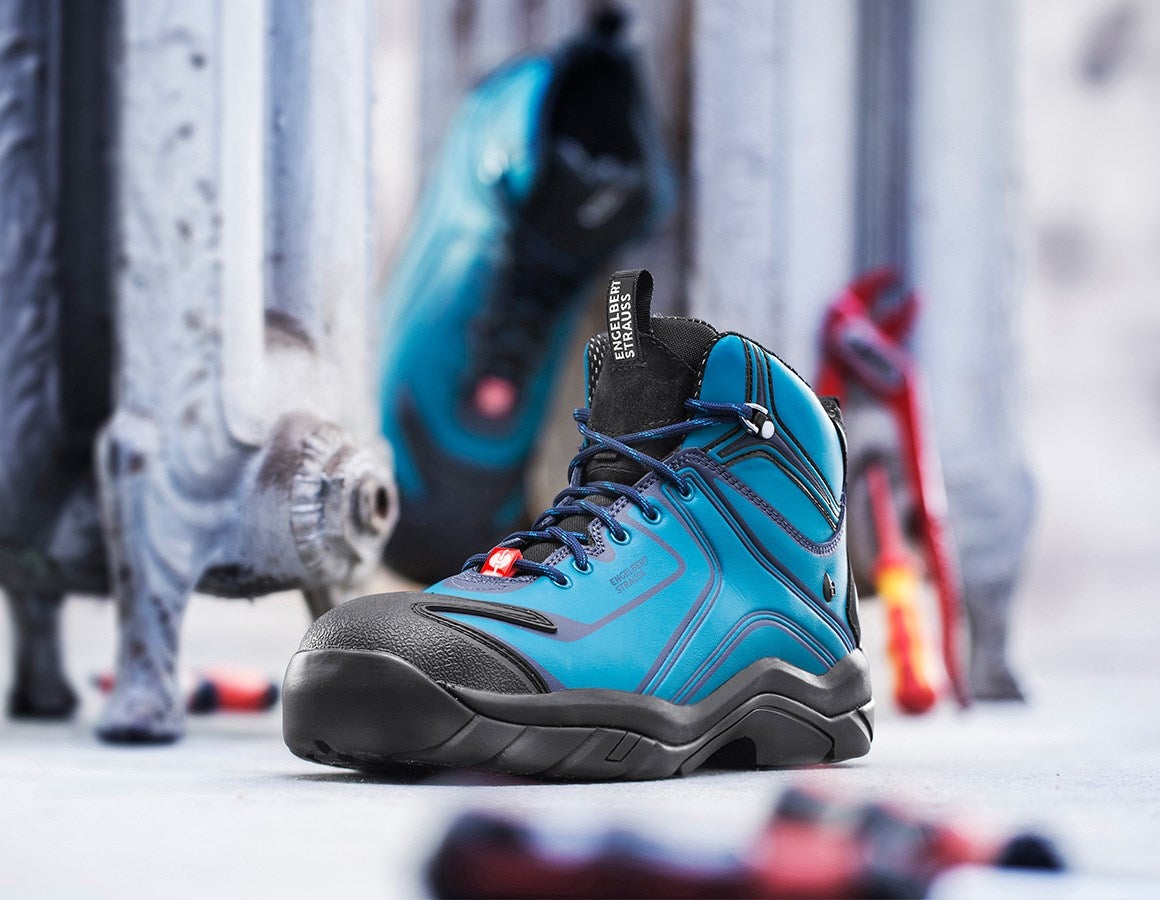 Main action image e.s. S3 Safety shoes Kajam atoll/navy