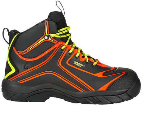 Primary image e.s. S3 Safety shoes Kajam black/high-vis orange/high-vis yellow