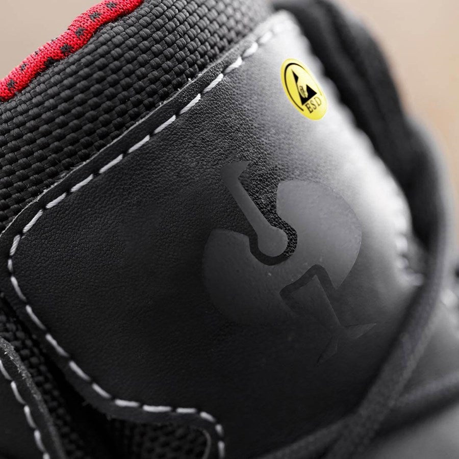 Detailed image e.s. S3 Safety boots Zahnia mid black