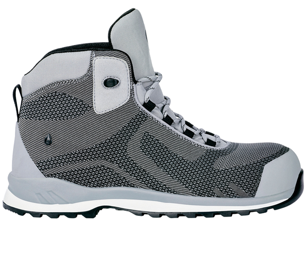 Primary image e.s. S3 Safety boots Zardik mid white/platinum