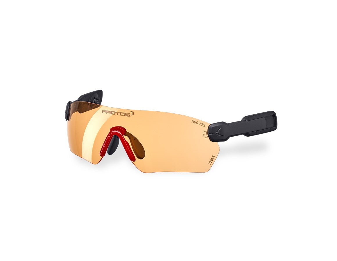 Primary image e.s. Safety glasses  Protos® Integral orange