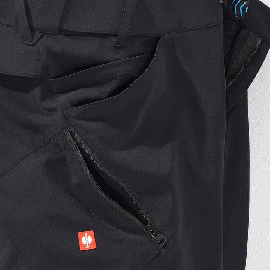 Detailed image e.s. Service cargo trousers black