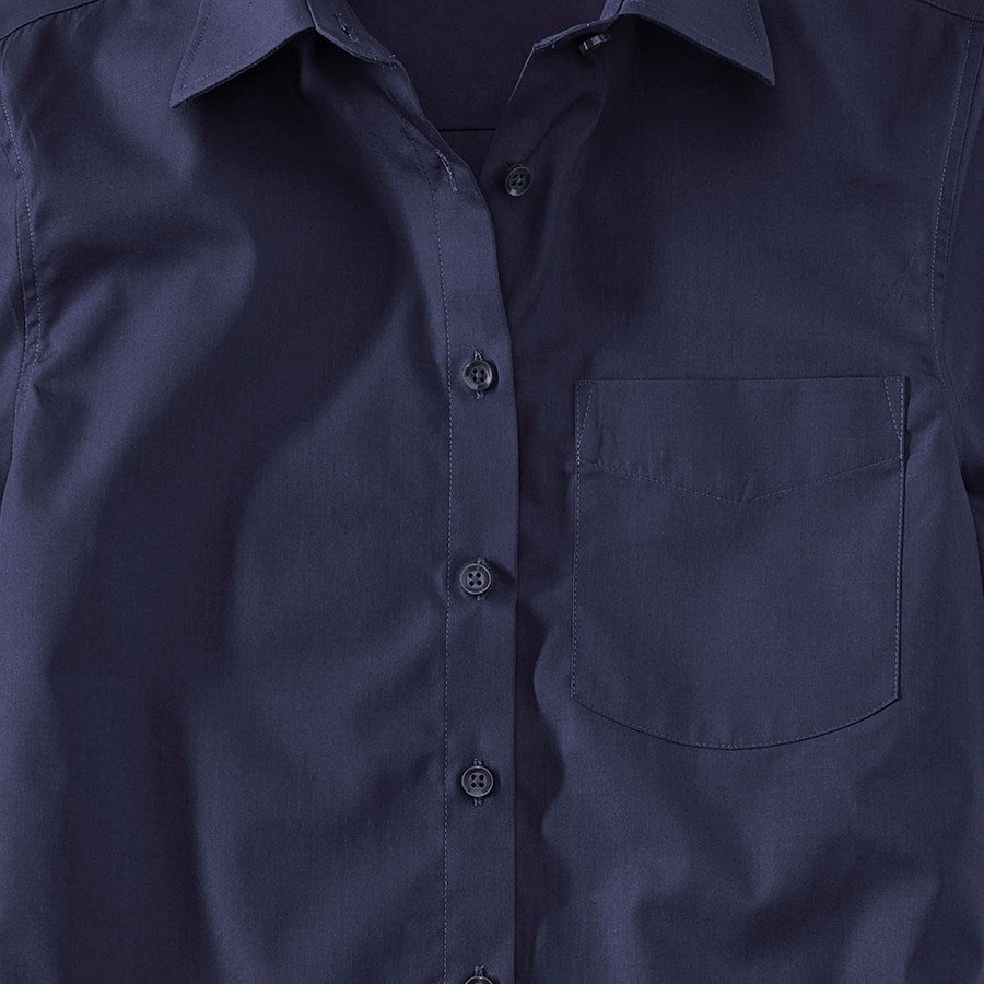 Detailed image e.s. Service blouse short sleeved navy