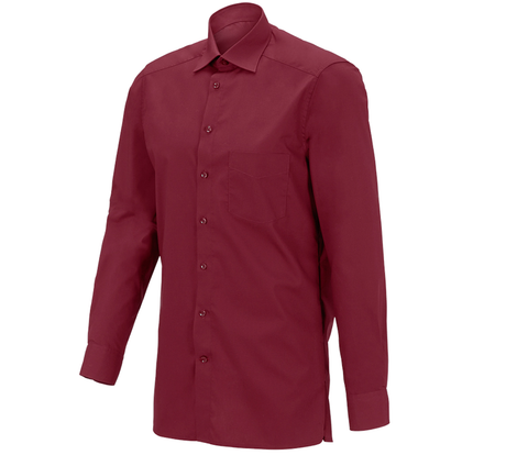 Primary image e.s. Service shirt long sleeved ruby