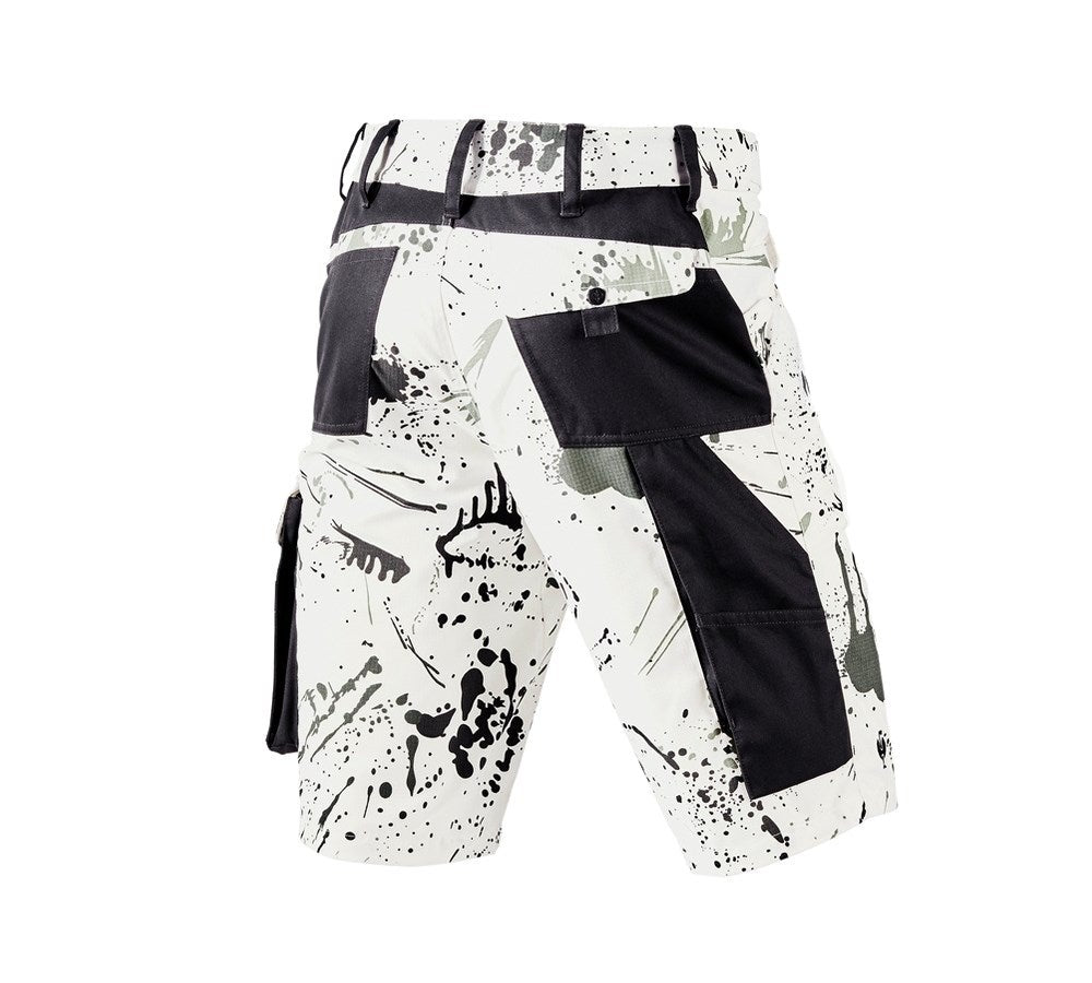 Secondary image e.s. Shorts Painter white/graphite