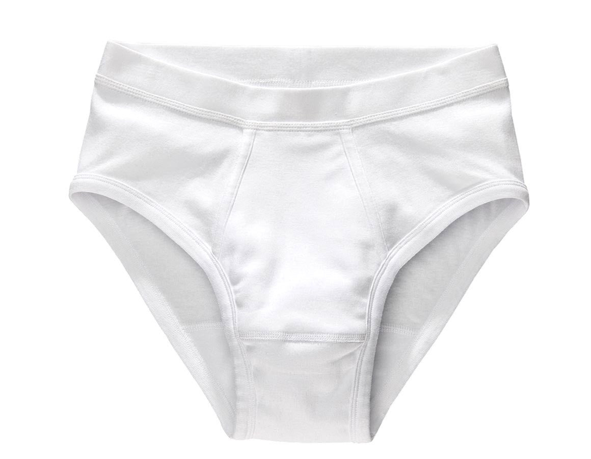 Primary image e.s. Slip fine rib classic, pack of 2 white