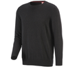 Primary image e.s. Knitted pullover, round neck graphite melange