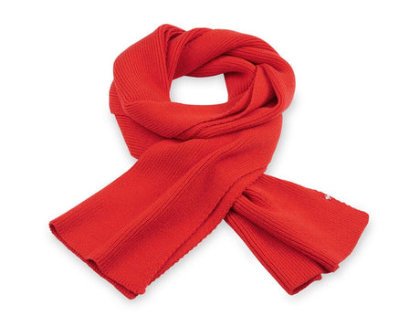 Primary image e.s. Knitted scarf straussred