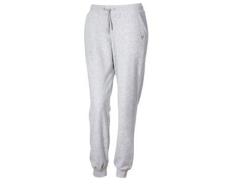 Primary image e.s. Sweat trousers Terry, ladies' grey melange