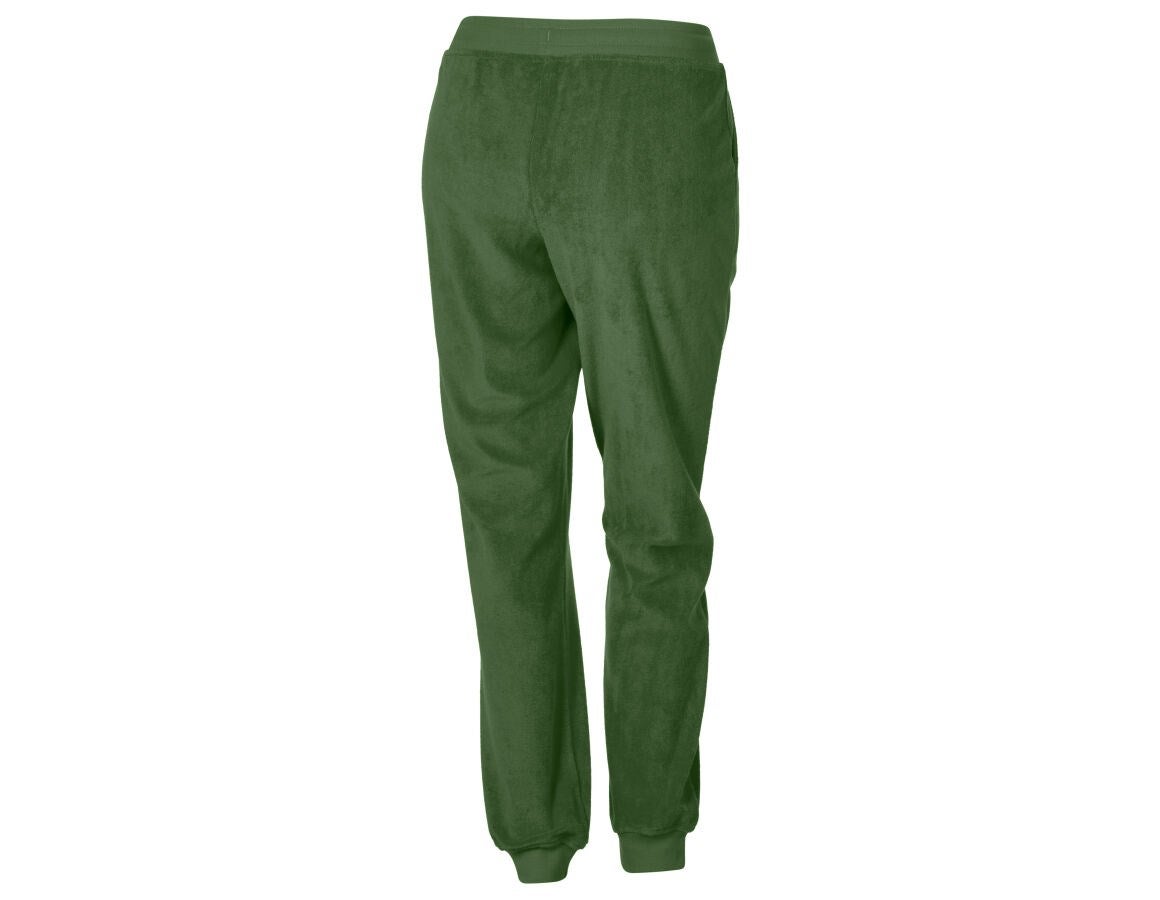 Secondary image e.s. Sweat trousers Terry, ladies' nordicgreen