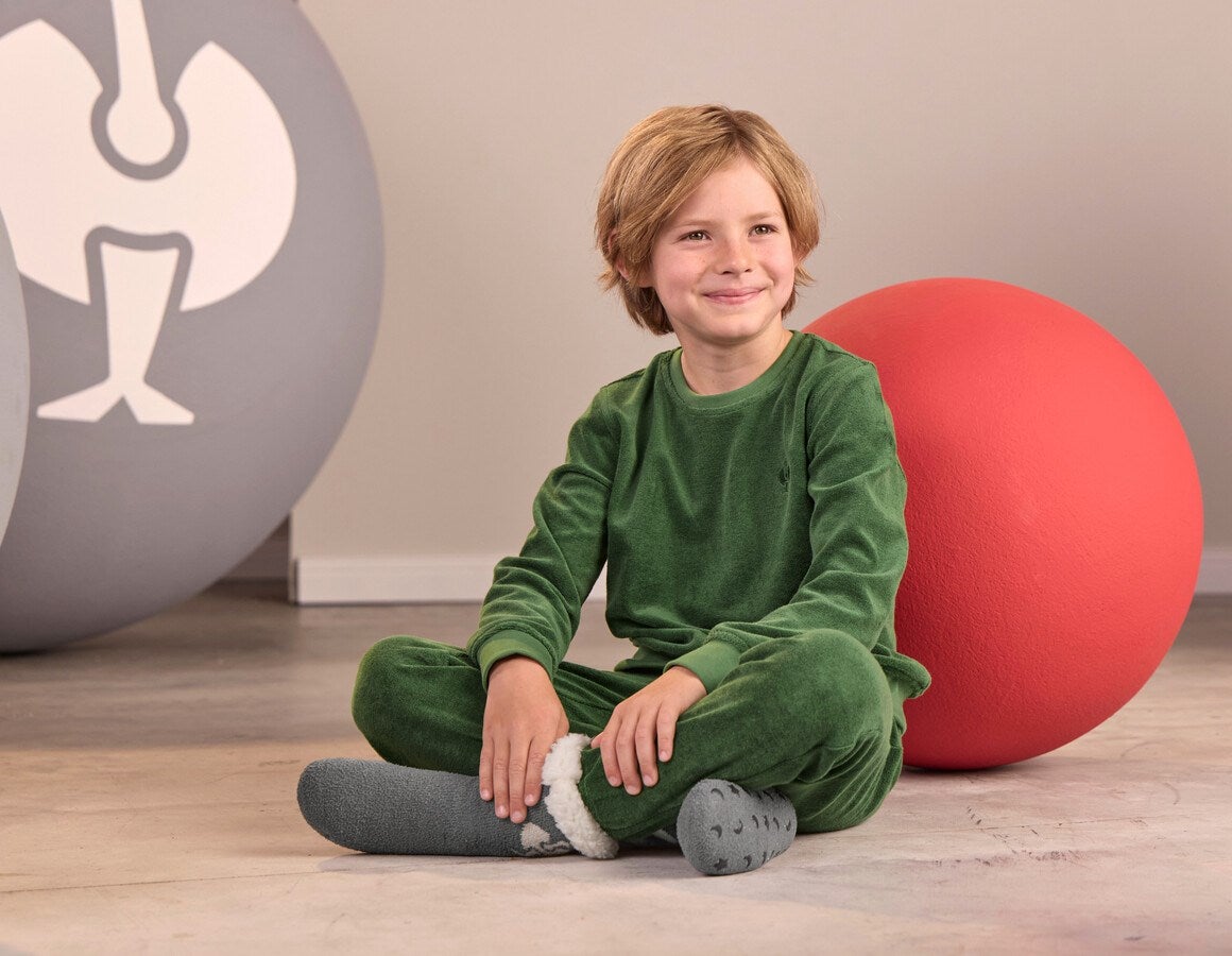 Additional image 1 e.s. Sweat trousers Terry, children's nordicgreen