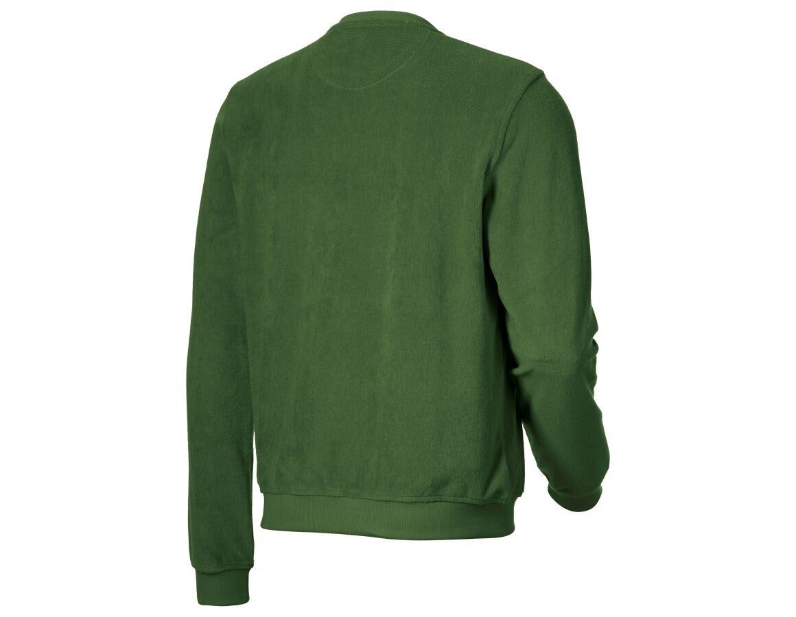 Secondary image e.s. Sweatshirt Terry nordicgreen