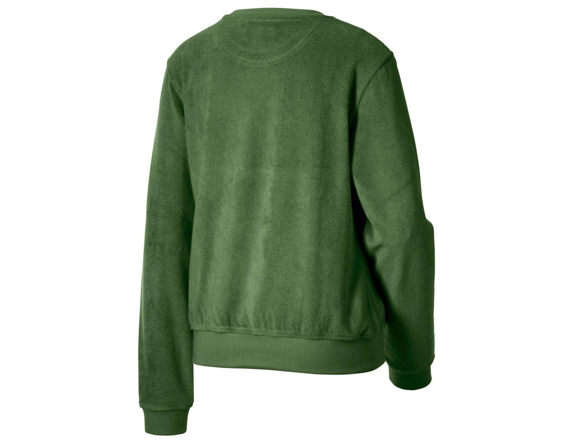Secondary image e.s. Sweatshirt Terry, ladies' nordicgreen
