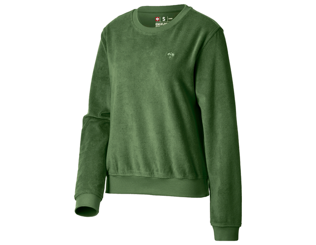Primary image e.s. Sweatshirt Terry, ladies' nordicgreen
