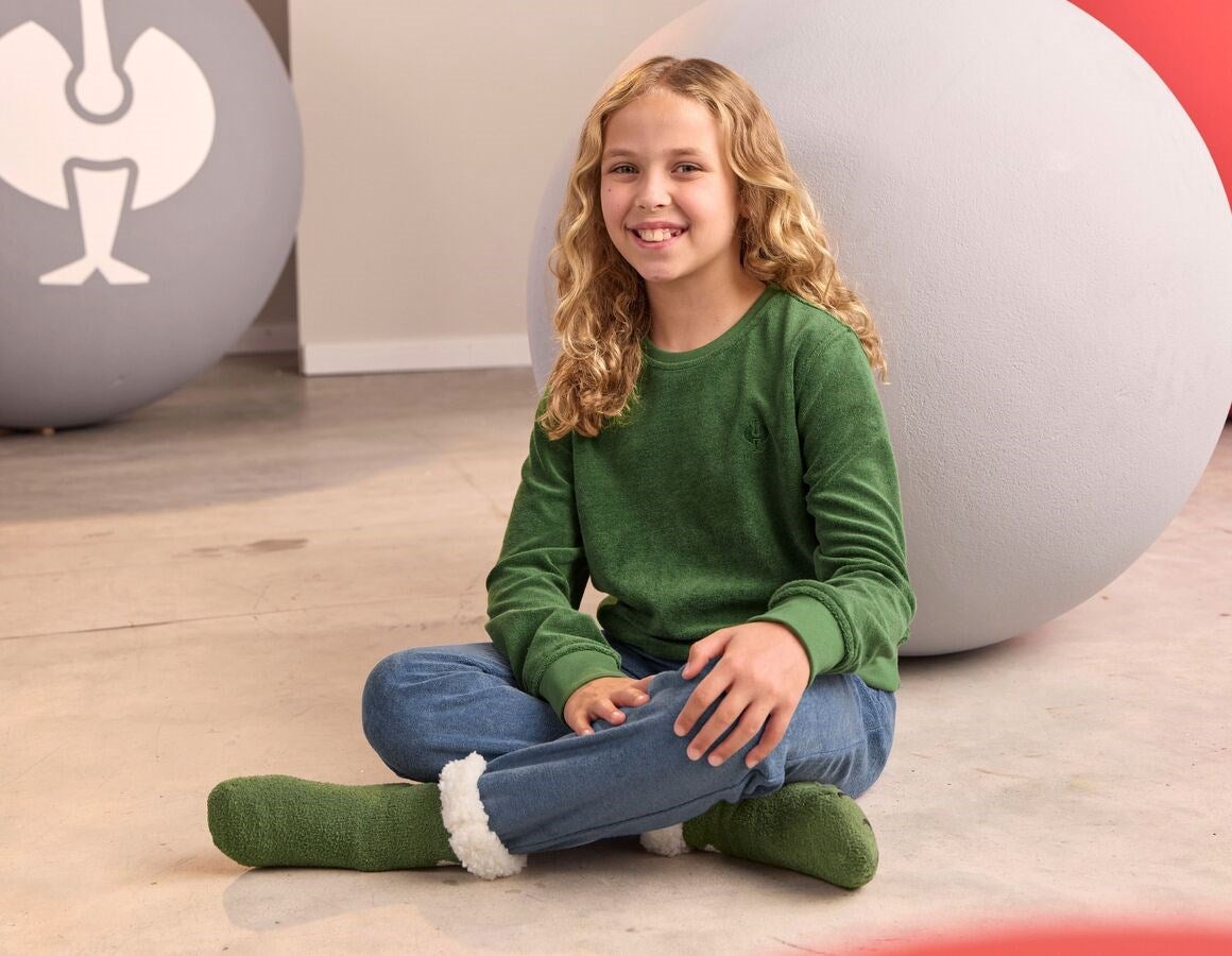 Additional image 1 e.s. Sweatshirt Terry, children's nordicgreen