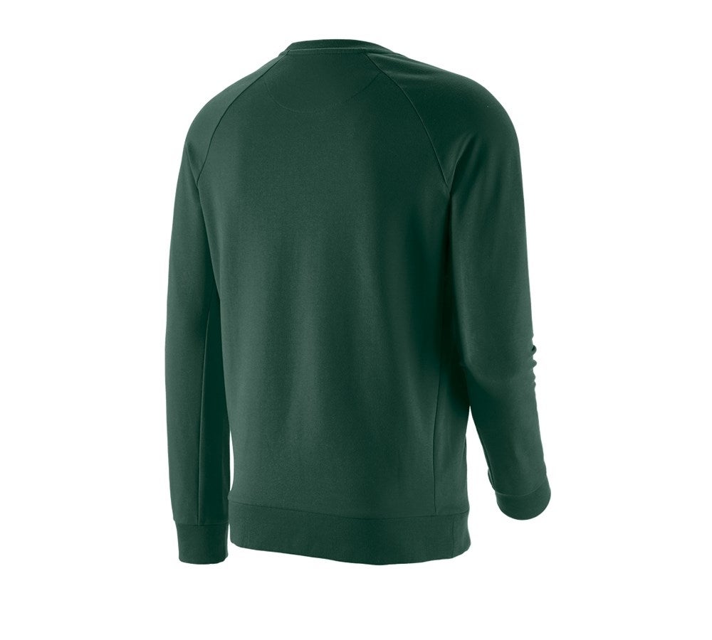 Secondary image e.s. Sweatshirt cotton stretch green