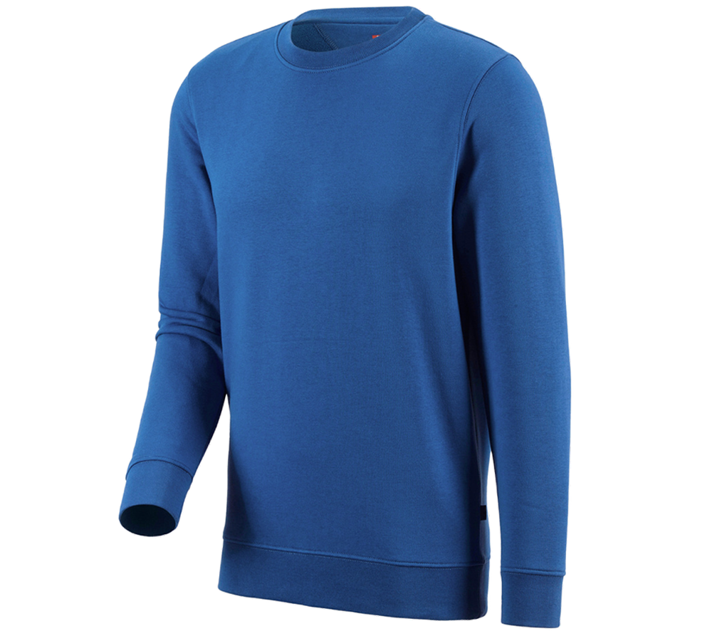 Primary image e.s. Sweatshirt poly cotton gentianblue