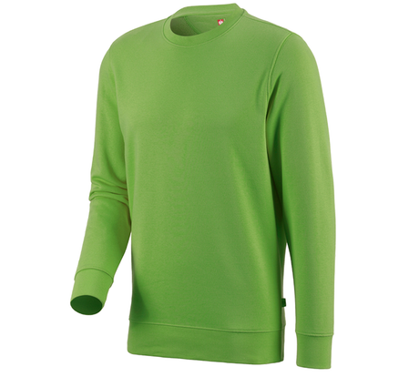 Primary image e.s. Sweatshirt poly cotton seagreen