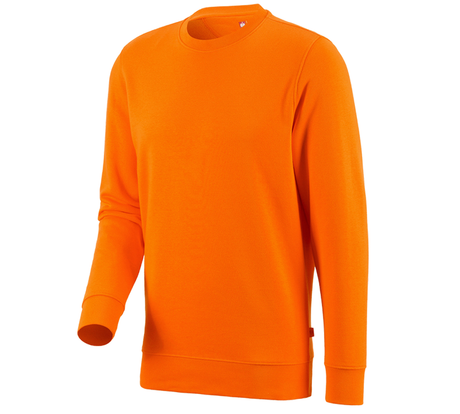 Primary image e.s. Sweatshirt poly cotton orange