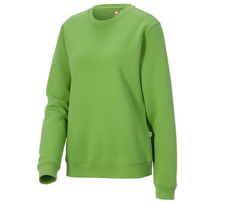 Primary image e.s. Sweatshirt poly cotton, ladies' seagreen