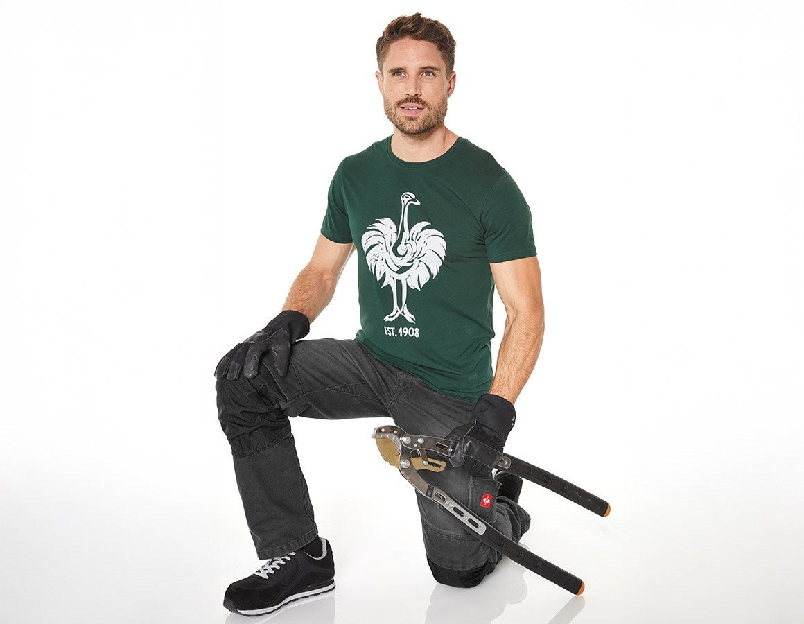Additional image 1 e.s. T-shirt 1908 green/white