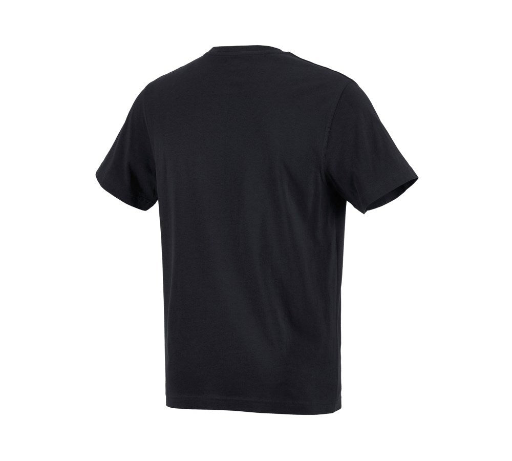 Secondary image e.s. T-shirt cotton black