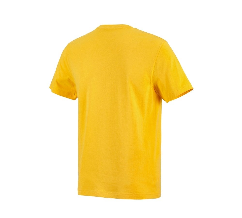 Secondary image e.s. T-shirt cotton yellow