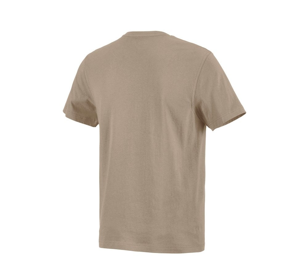 Secondary image e.s. T-shirt cotton clay